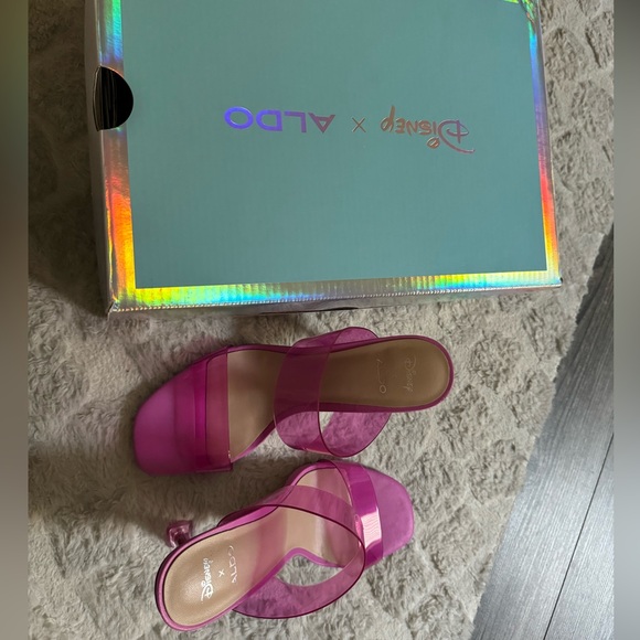 Disney X Aldo pink Cinderella step sisters heels - Picture 1 of 4
